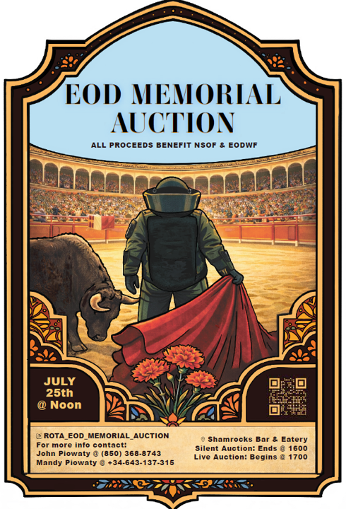 5th Annual EOD Memorial Auction (July 25th - Spain)