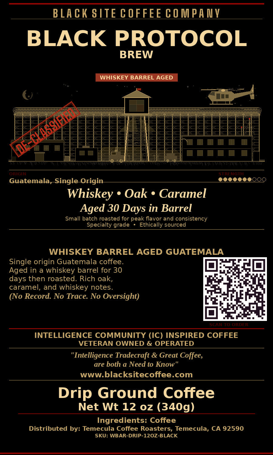 Whiskey Barrel Medium Roast Coffee