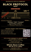 BLACK PROTOCOL - Medium Roast | Whiskey Barrel Aged Guatemala Single Origin