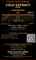 Cold Extract - Cold Brew Blend Drip Ground ~ Black Site Coffee Company