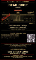 Dead Drop - Medium Roast ~ Single Origin Colombia