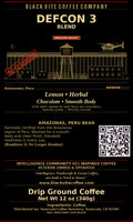 DEFCON 3 Blend - Medium Roast ~ Single Origin Peru (Fairtrade®)