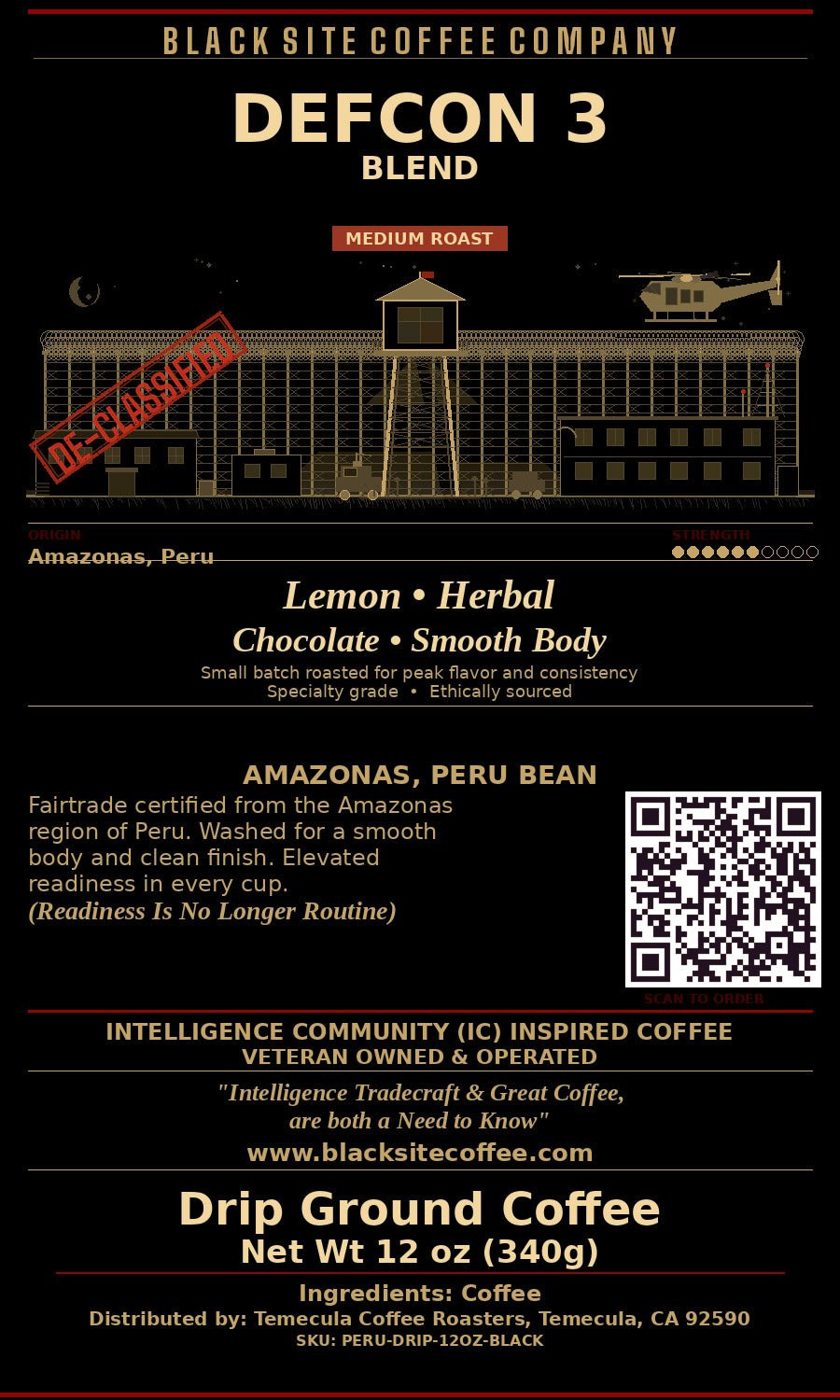 Medium Roast / Lemon Peru Coffee