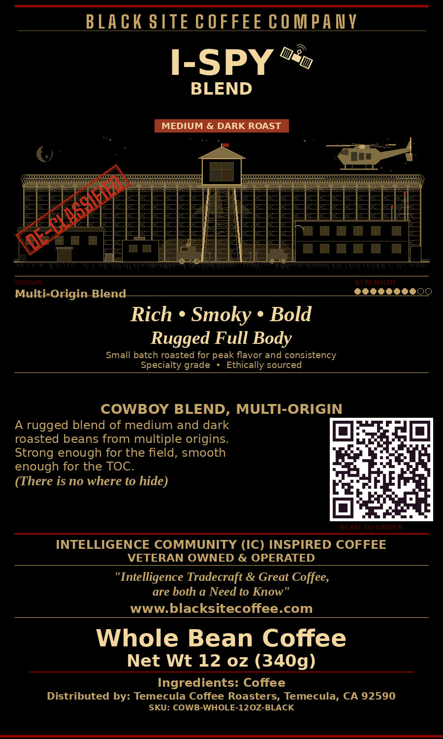 I-SPY ~ Medium-Dark Roast | Cowboy Blend