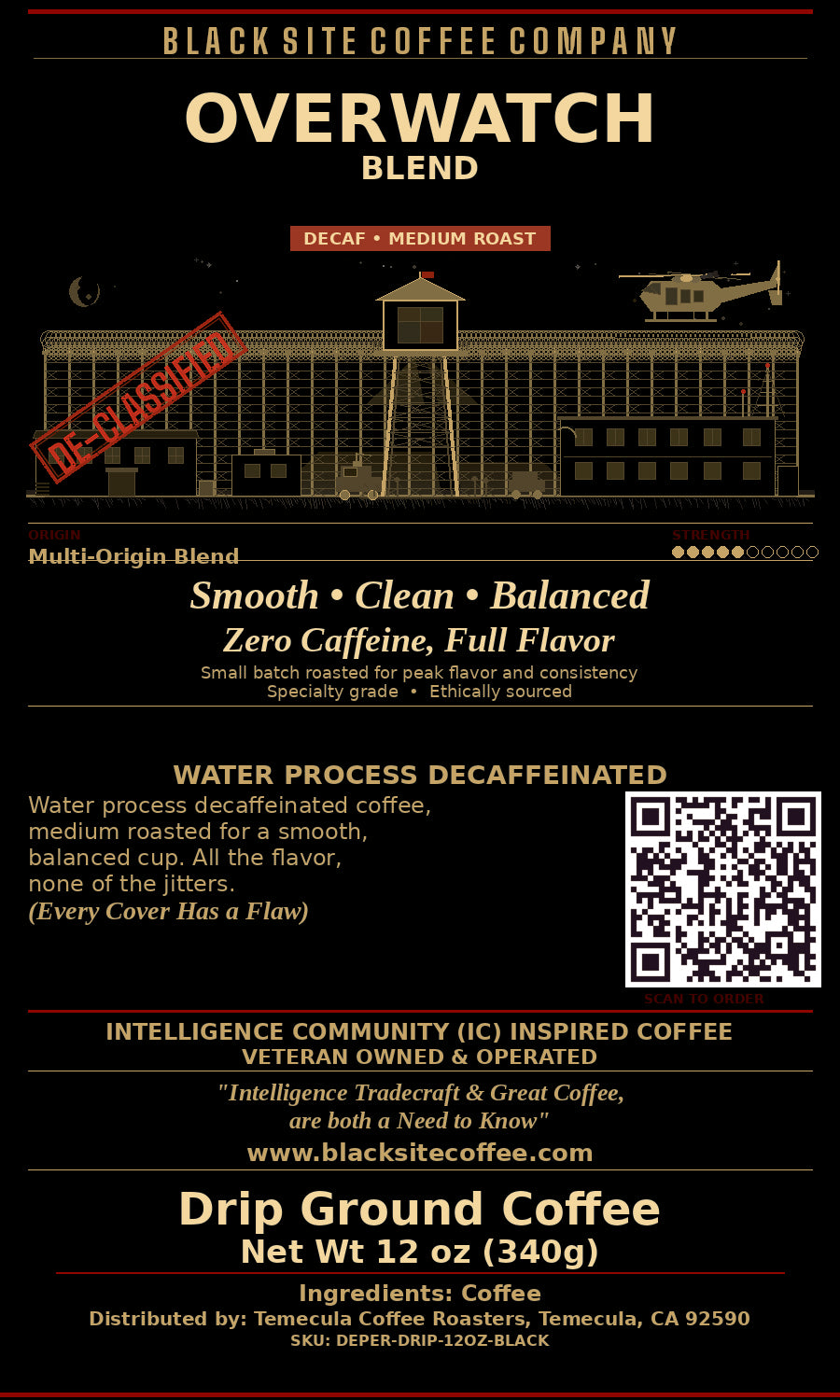 Medium Roast Swiss Water Decaf