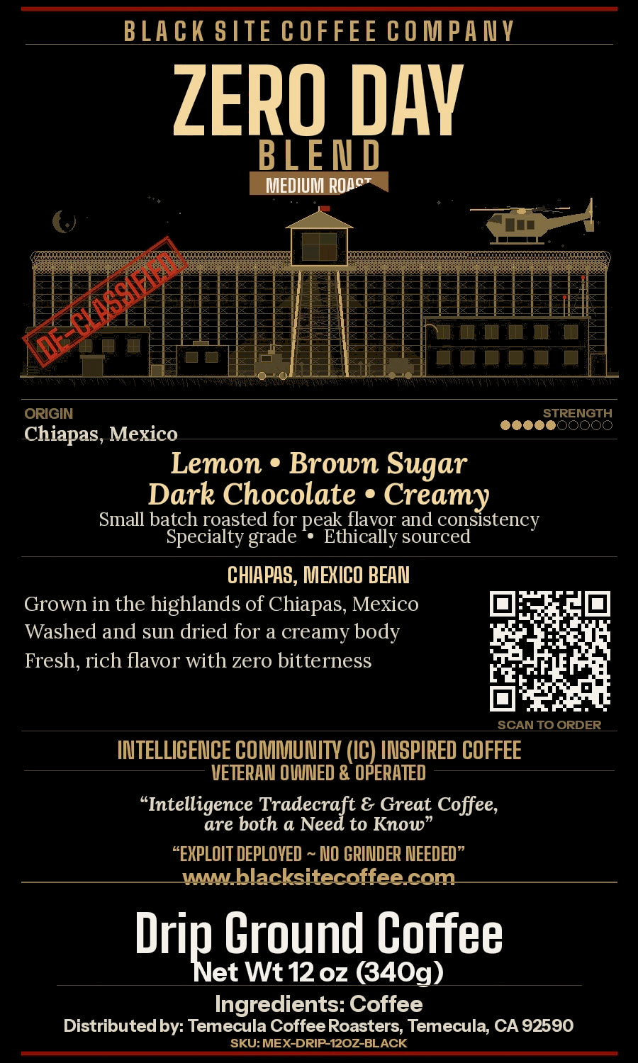 Medium Roast / Brown Sugar Mexico Chiapas Coffee